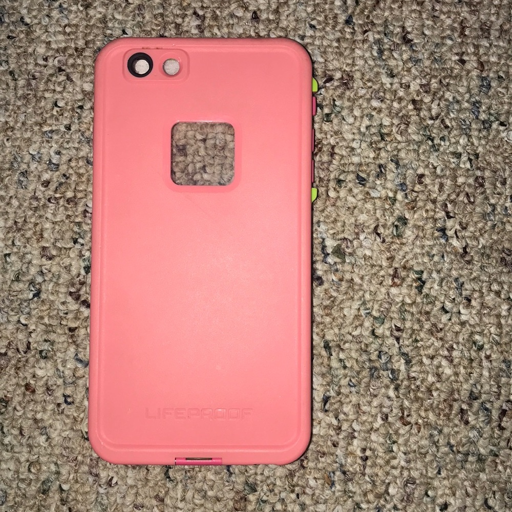 iphone 6 plus pink lifeproof